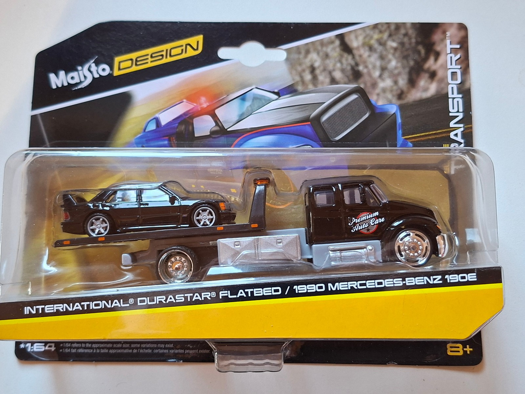 Maisto Design International Durastar Flatbed / 1990 Mercedes-Benz 190E (C6)