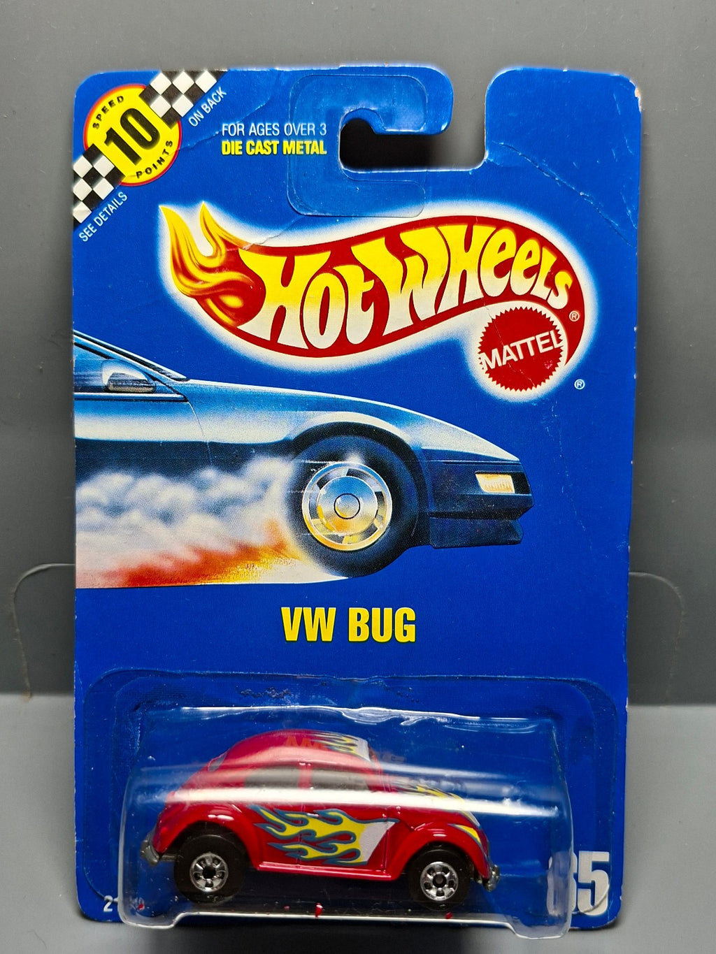Hot Wheels Volkswagen VW bug version tampo turquoise 1991-65 (CP03)