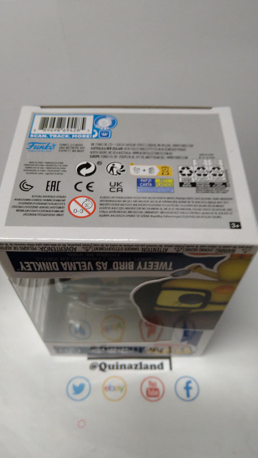 Funko Pop! Warner Bros Ride Super DLX N° 1243 Tweety as Velma (F25)