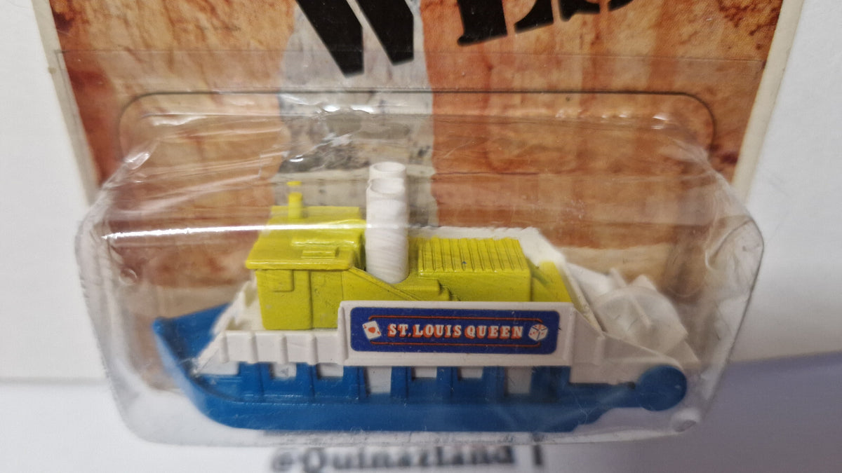 Corgi Wild West  Paddle steamer St Louis Queen blister est très endommagé (NP10)