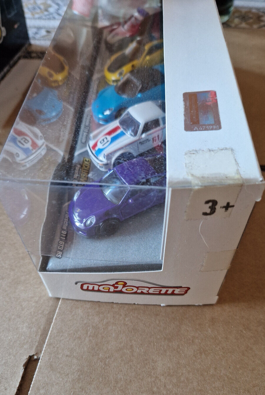 Majorette Multipack Porsche edition  Panamera Turbo, 911 GT3 RS X2, 718  (ET)