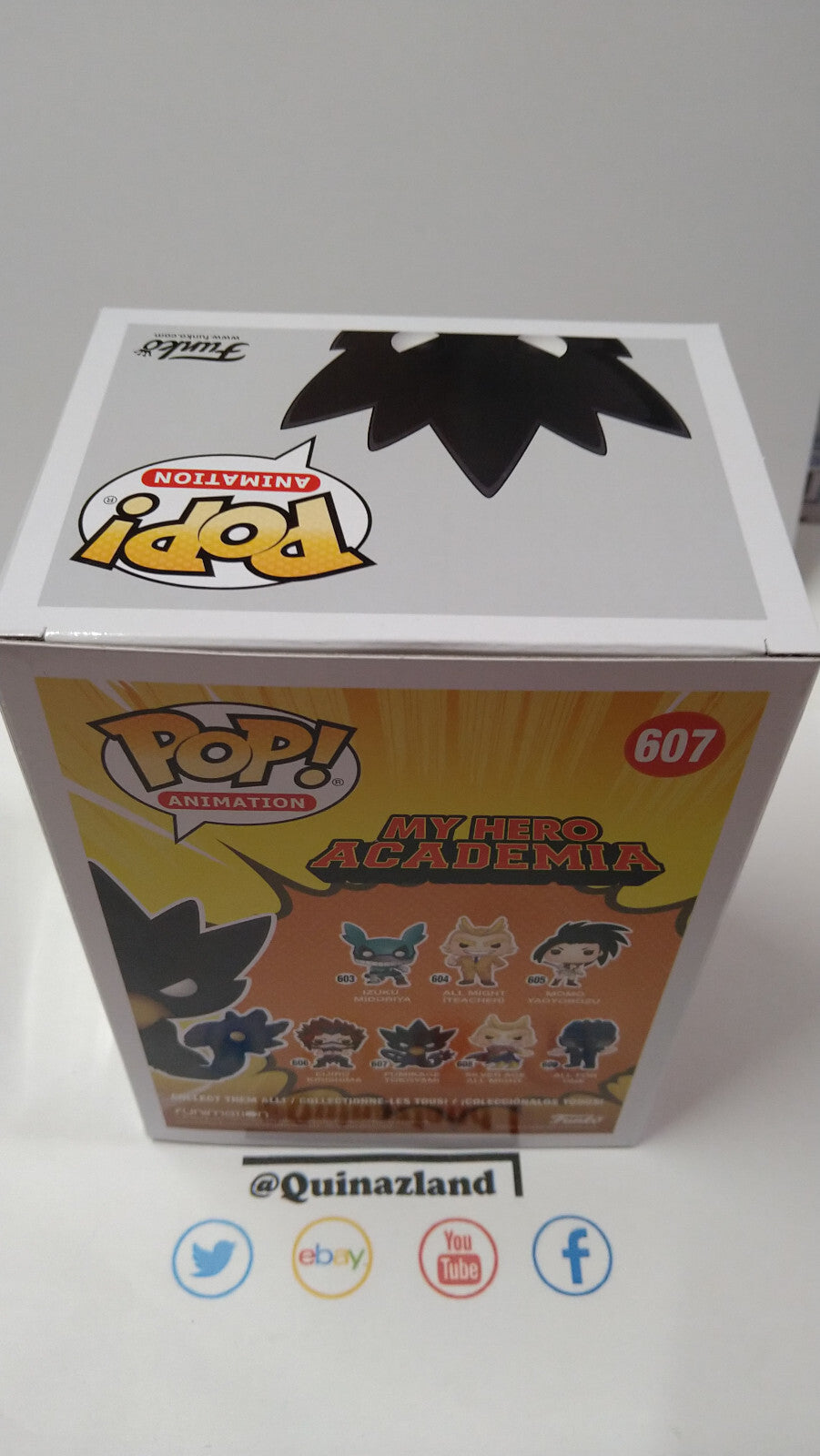 Funko Pop! MY HERO ACADEMIA  N° 607 Tokoyami Metal Effect SPECIAL Edition (F18)