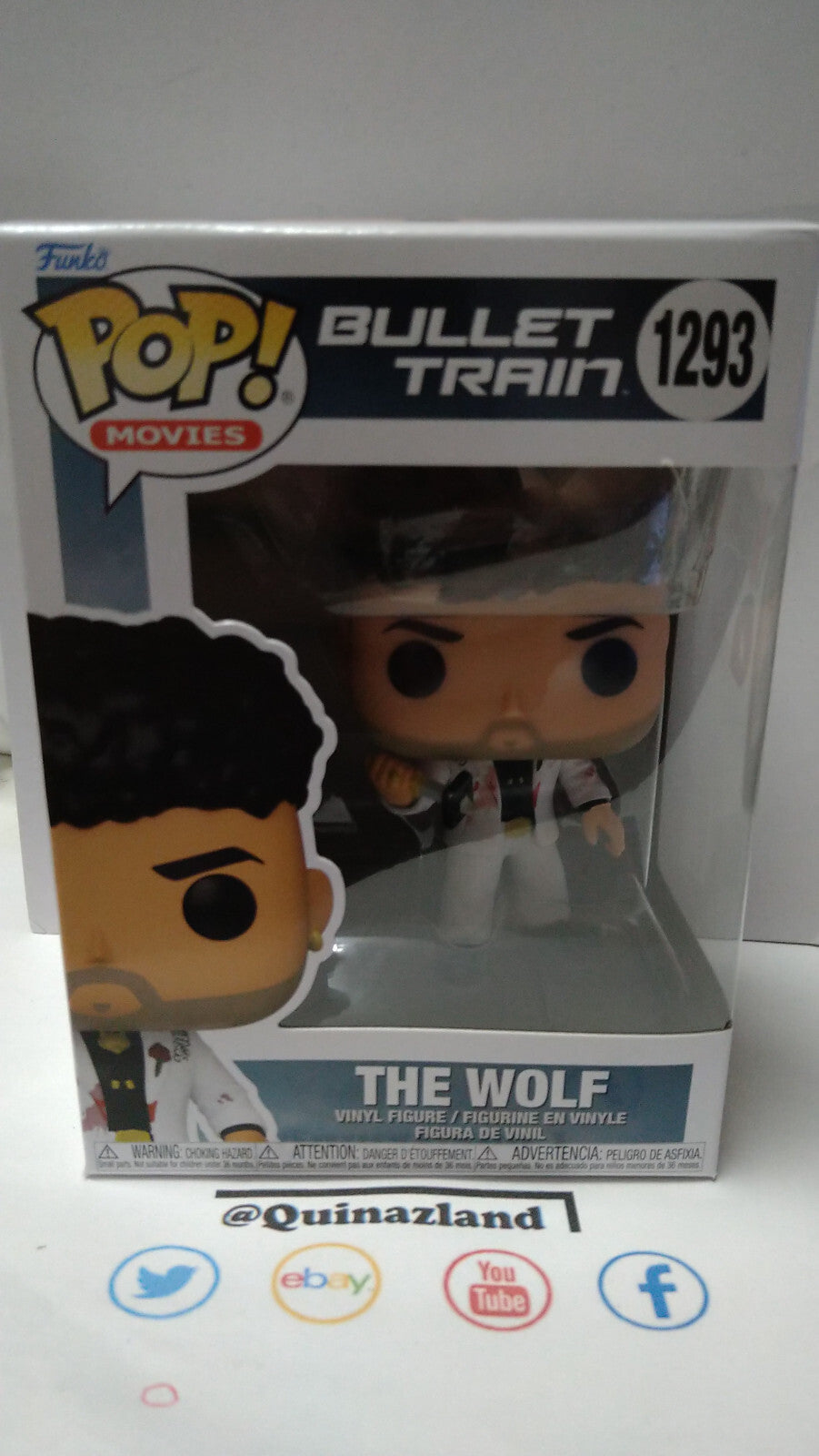 Funko Pop! BULLET TRAIN  Movies N° 1293 The Wolf (F32)