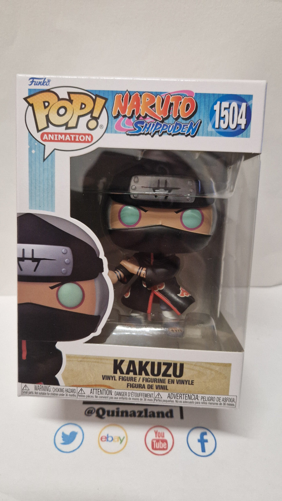 Funko Pop! NARUTO SHIPPUDEN POP Animation N° 1504 Kakuzu (F14)