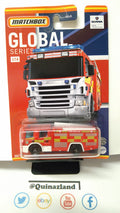 Matchbox série Global Scania p 360 fire truck  (NP48)