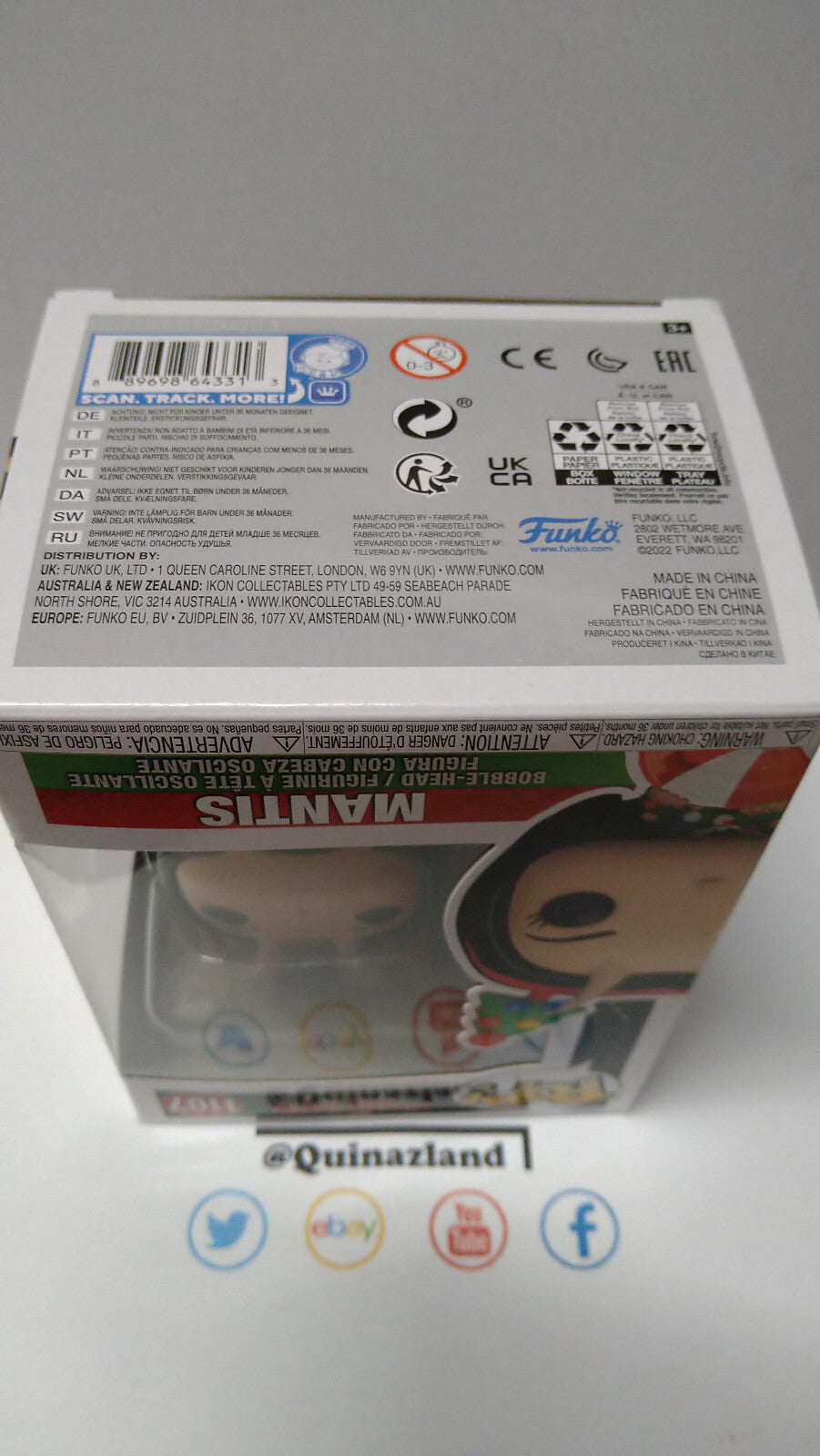 Funko Pop! MARVEL N° 1107 Les gardiens de la galaxie  Mantis Holiday (FU34)