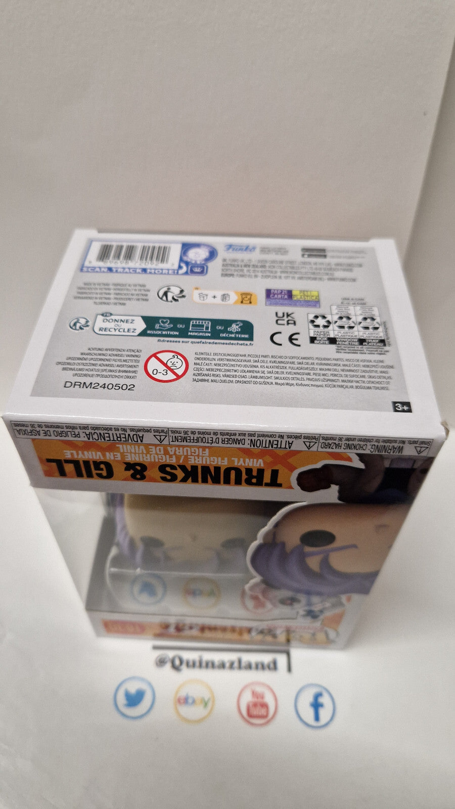 Funko Pop!  Dragon Ball GT Pop Animation N° 1630 Trunks & Gill  (F49)