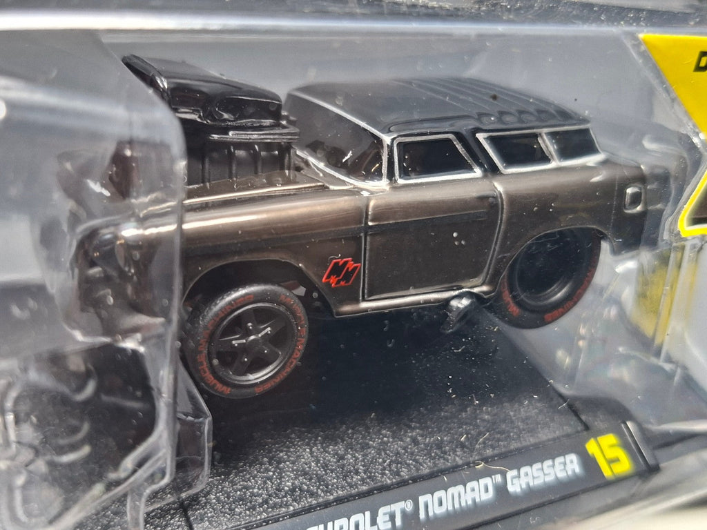 Maisto Muscle Machines Serie #3 Chase 1955 Chevrolet Nomad gasser (NG09)