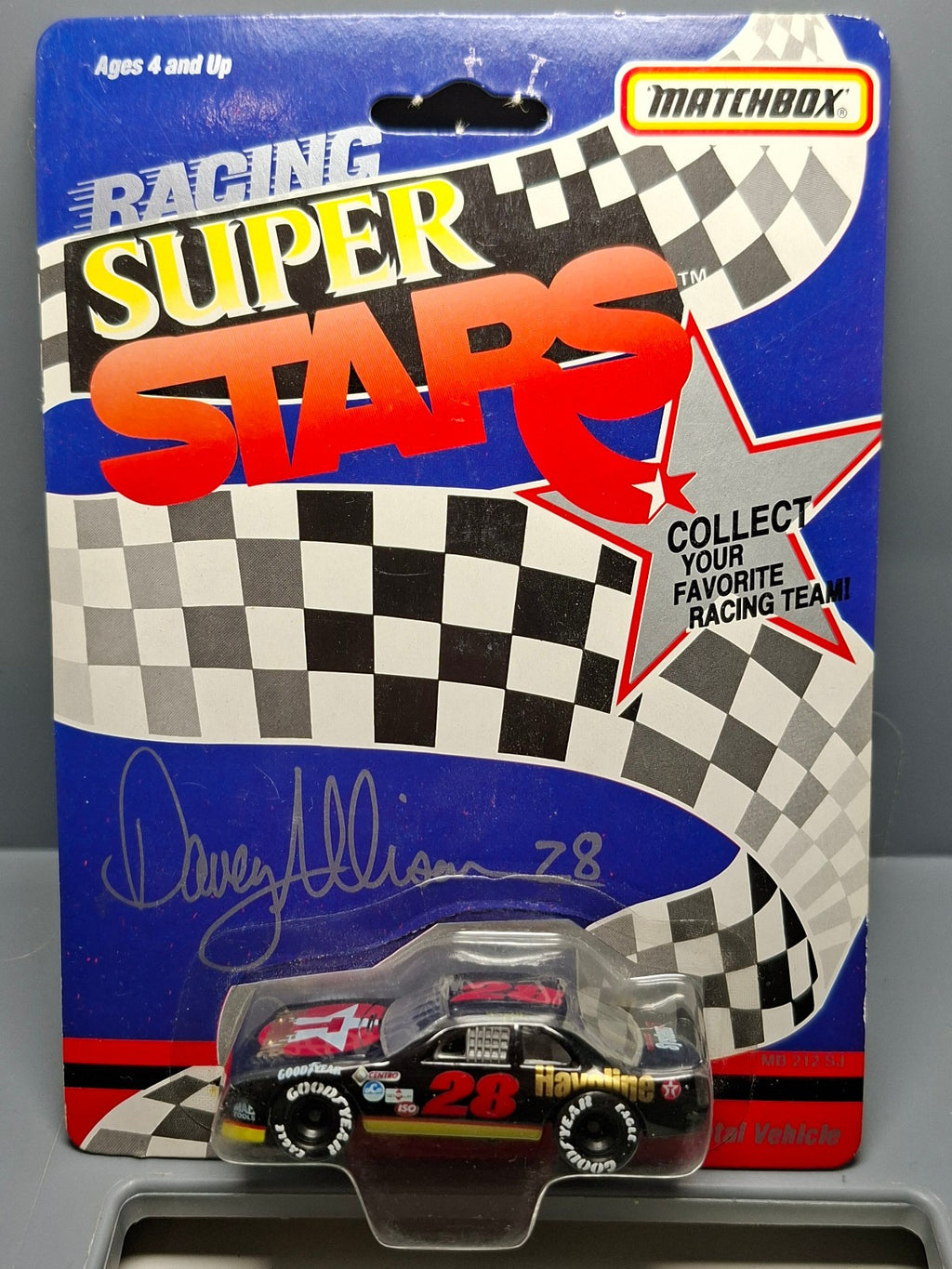 Matchbox Racing super stars  Davey allison havoline Ford thunderbird (NG29)