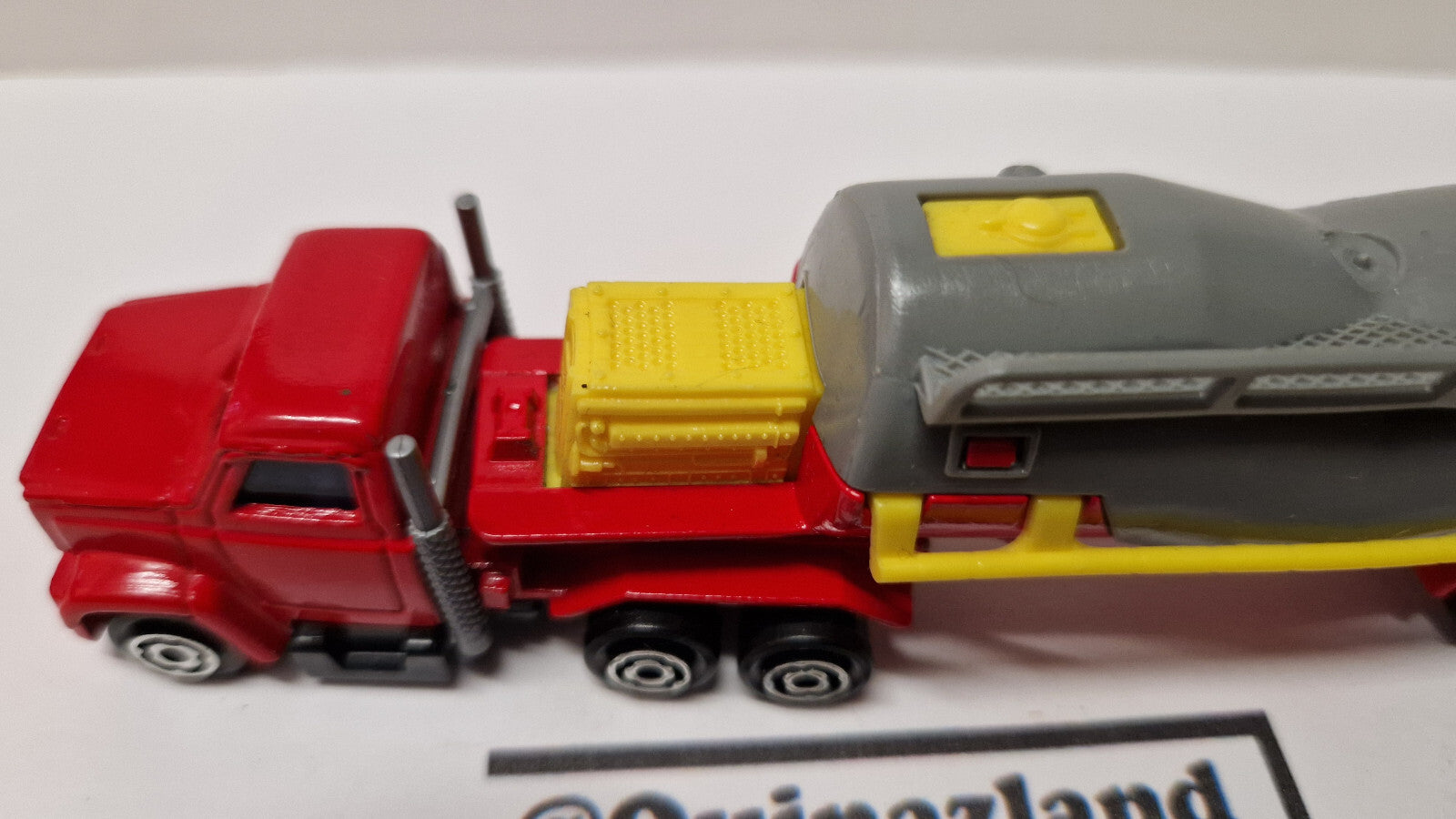 Majorette 1997 série 300 GMC brigadier citerne rouge    (CP04)