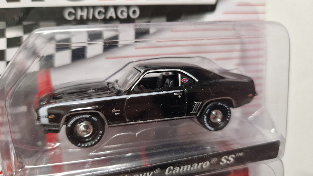Johnny Lightning Pack 2023 Nickey Chicago 1969 Chevy Camaro SS & 2013  (NG45)