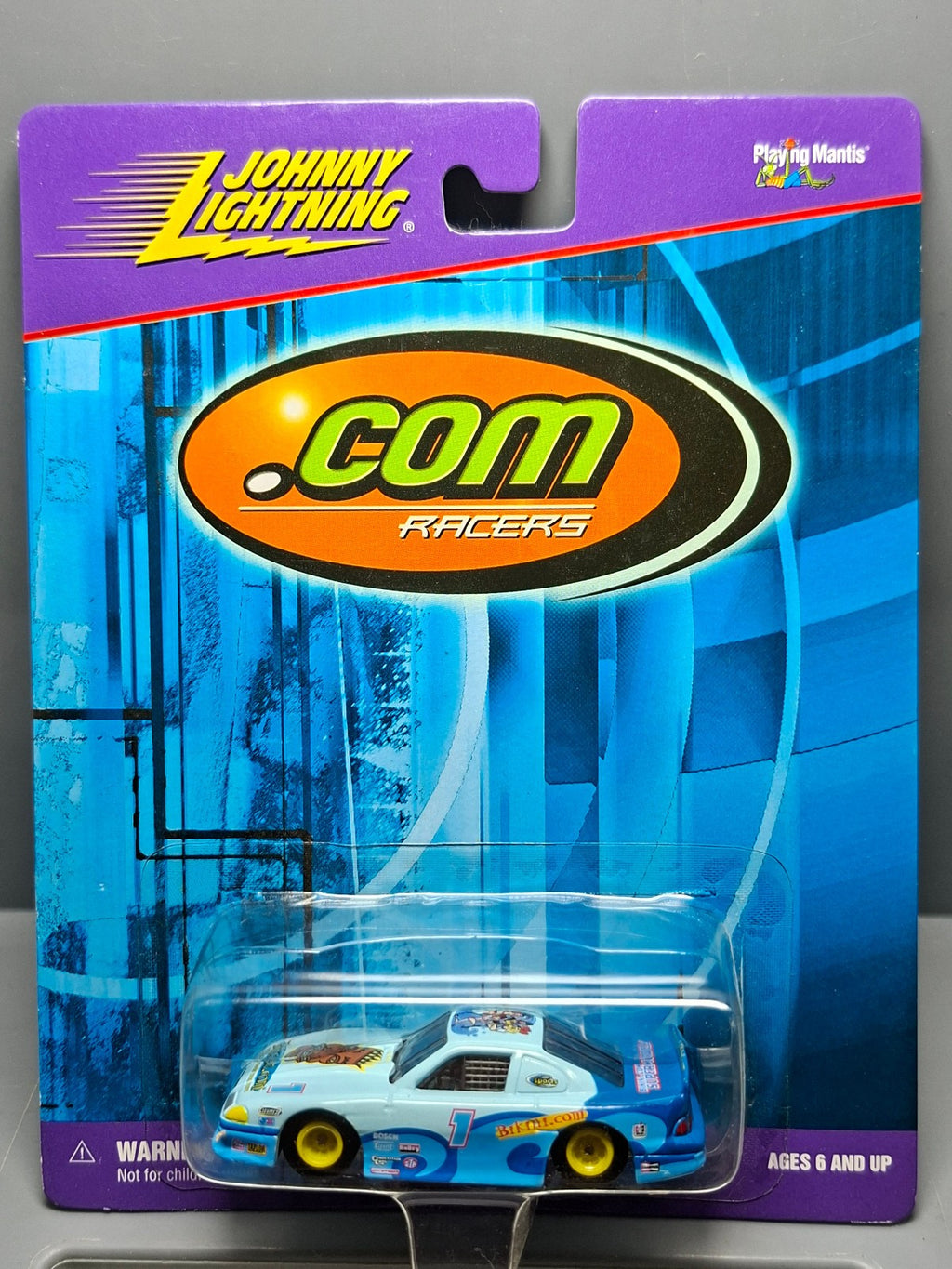 Johnny Lightning 1999 .com racers  Mustang Trans-am Racer  (NG70)
