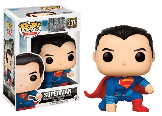 Funko Pop! JUSTICE LEAGUE MOVIE 207 Superman (FU18)