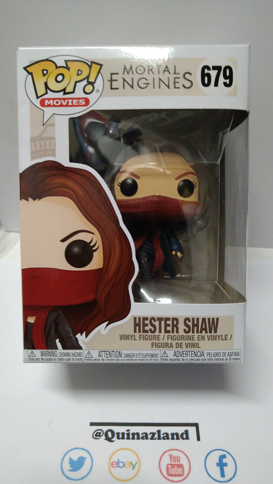 Funko Pop! Mortal Engines #679 Hester Shaw (F42)