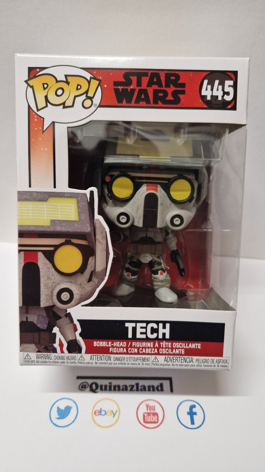 Funko Pop! Star Wars #445 Tech (F19)