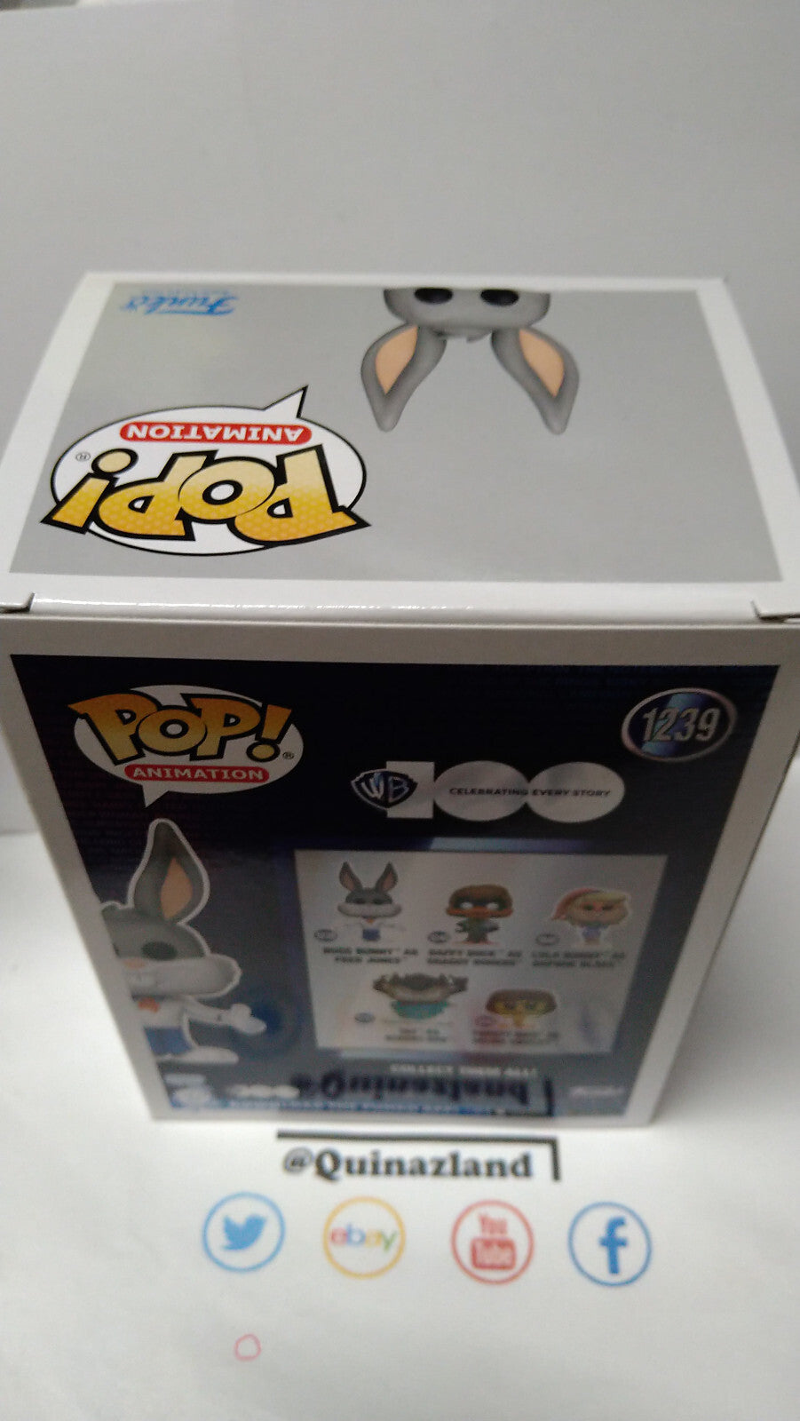 Funko Pop! Warner Bros Ride Super DLX N° 1239 Bugs as Fred (F7)
