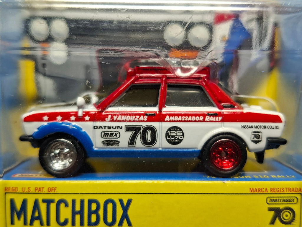 Matchbox  Collectors  '70 Datsun 510 rally     (NG76)
