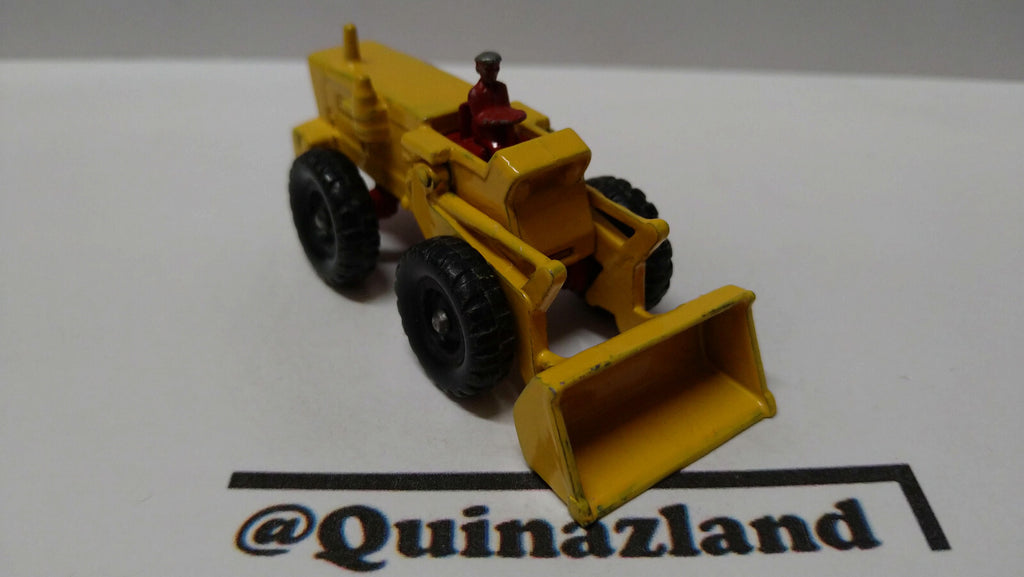 Matchbox lesney  Aveling barford tracer shovel  (A22)