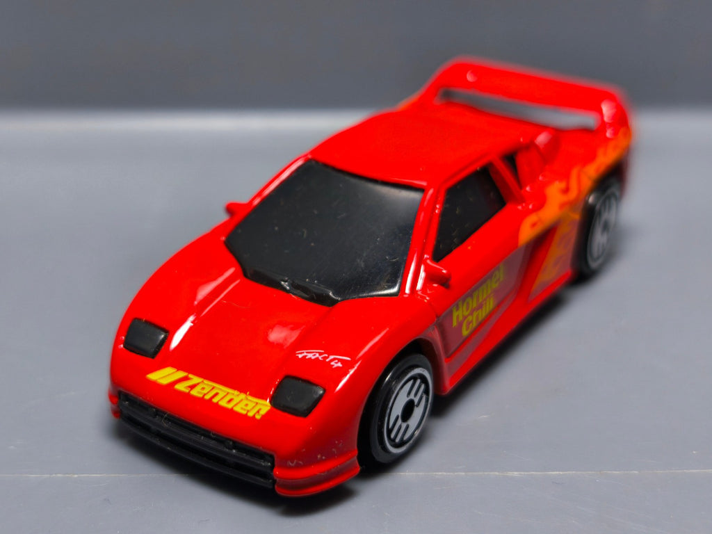 Hot Wheels Zender Fact 4 1995 Promo Hormel déco jaune (A21)