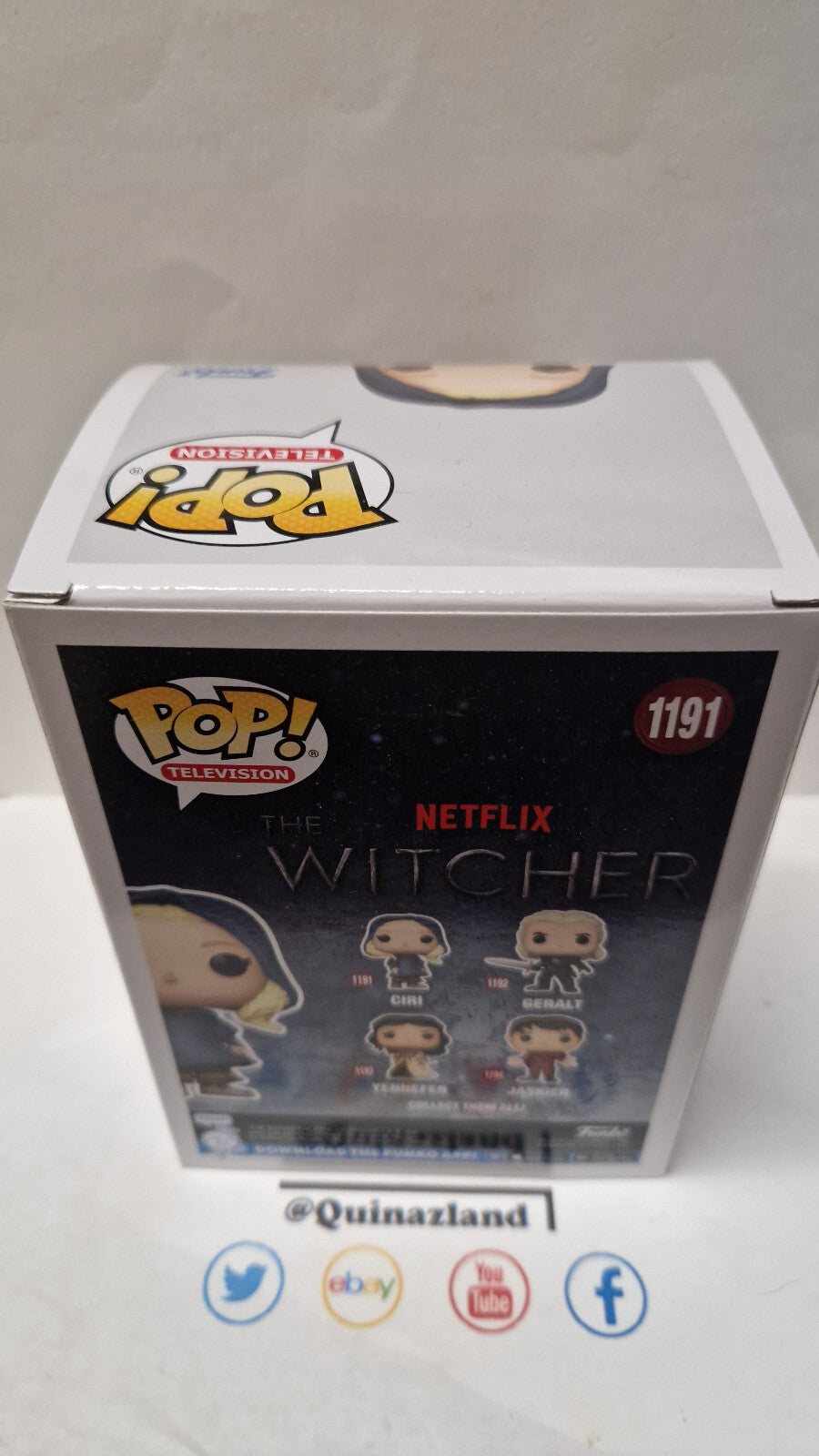 Funko Pop! THE WITCHER #1191 Ciri (FU02)