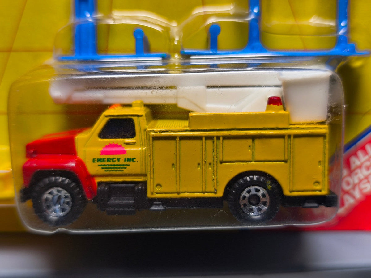 Matchbox 1991 Action pack construction Utility truck   (CT04)