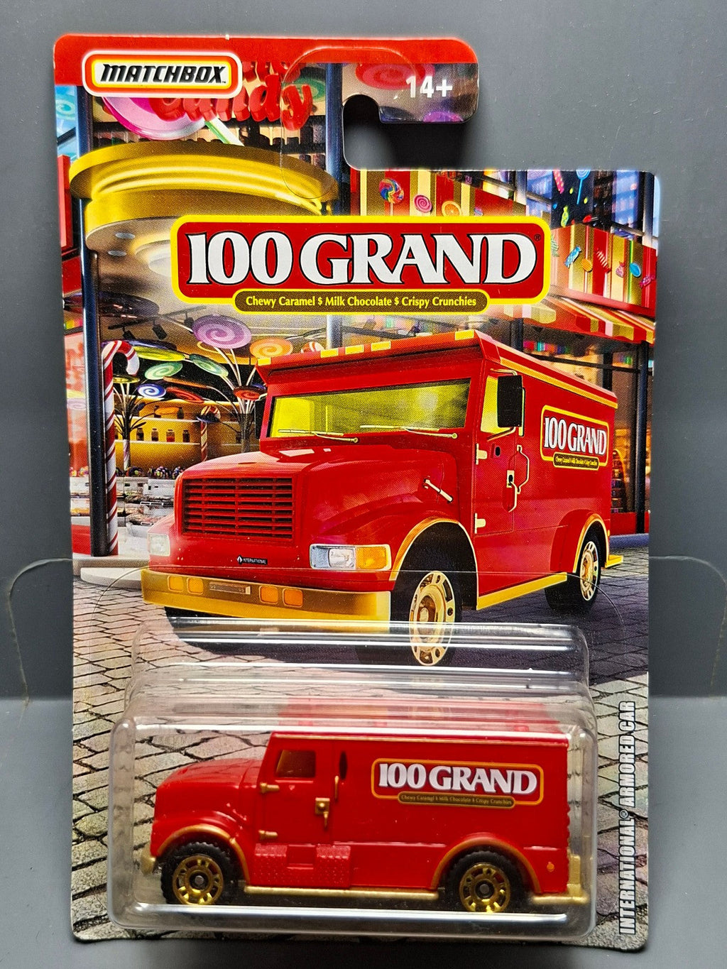 Matchbox Candy International Armored Car 100 Grand (NP12)