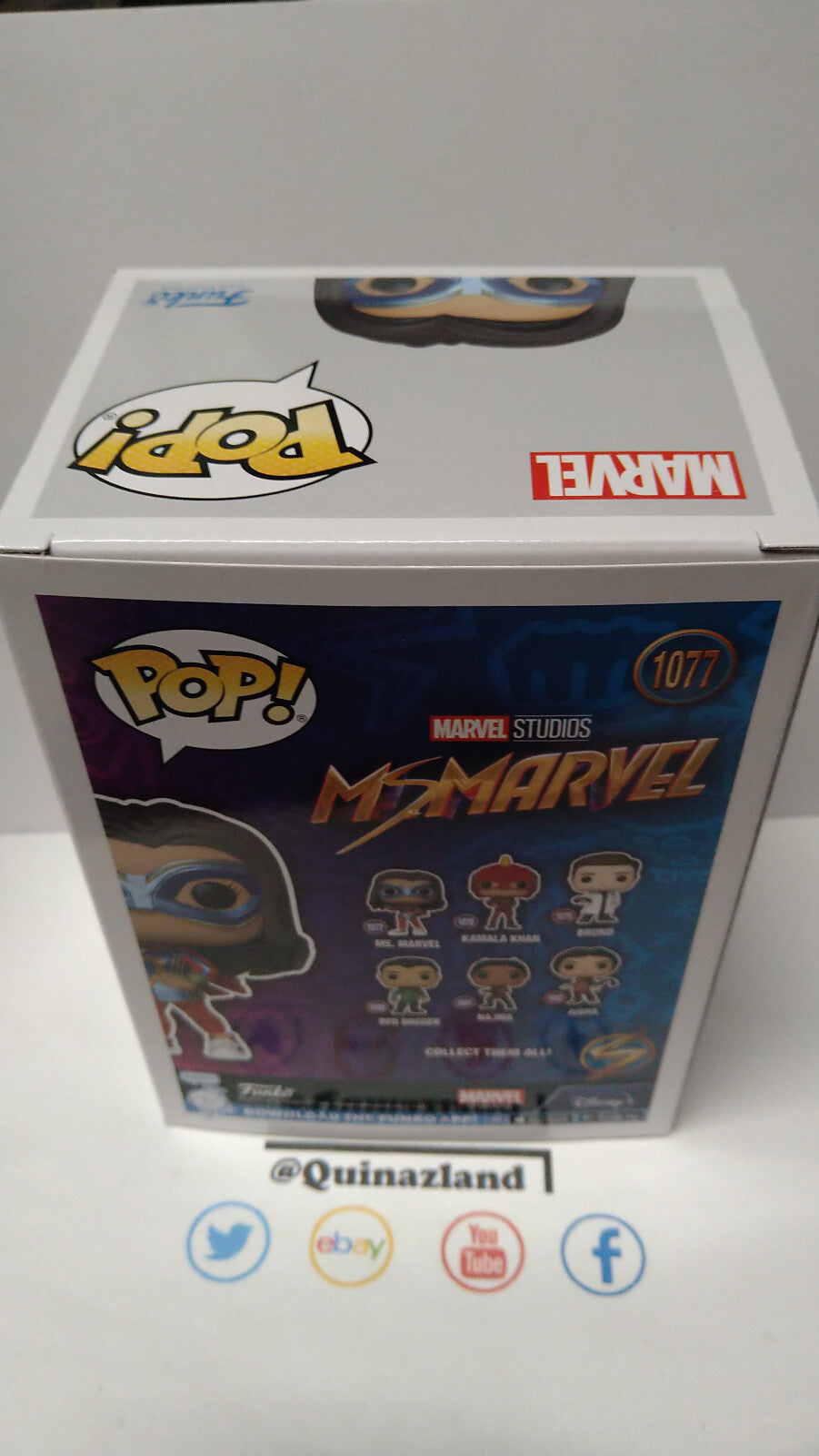 Funko Pop! MARVEL 1077 Miss Marvel (F40)