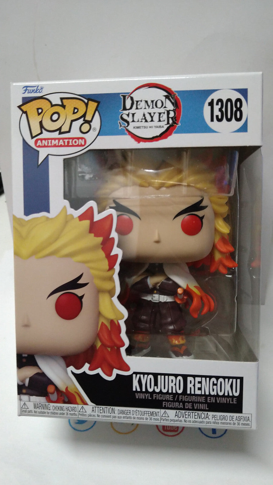 Funko Pop! DEMON SLAYER Animation N° 1308 Rengoku (F1)