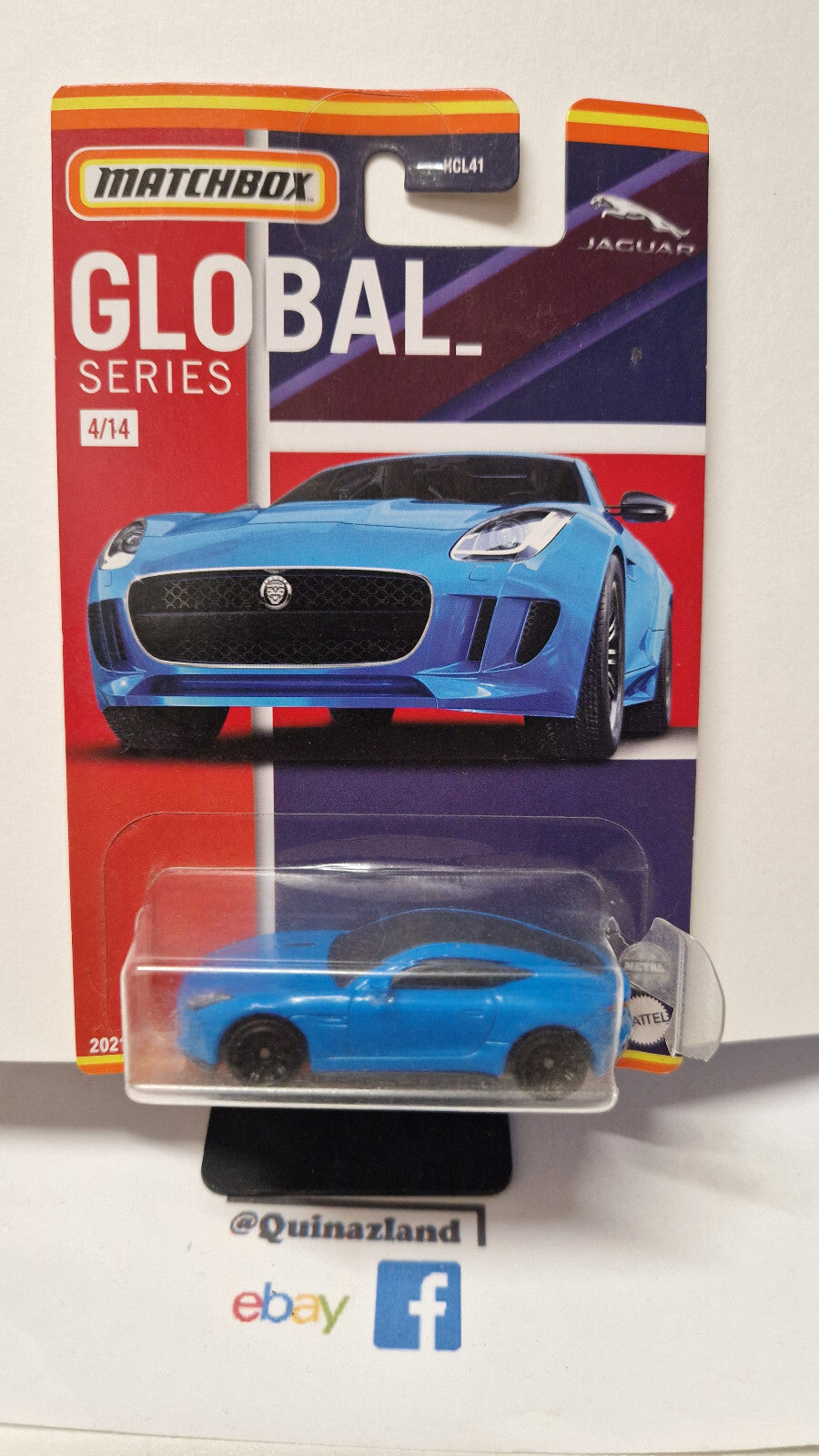 Matchbox série Global 15 jaguar f-type coupe bulle hs (NP21)