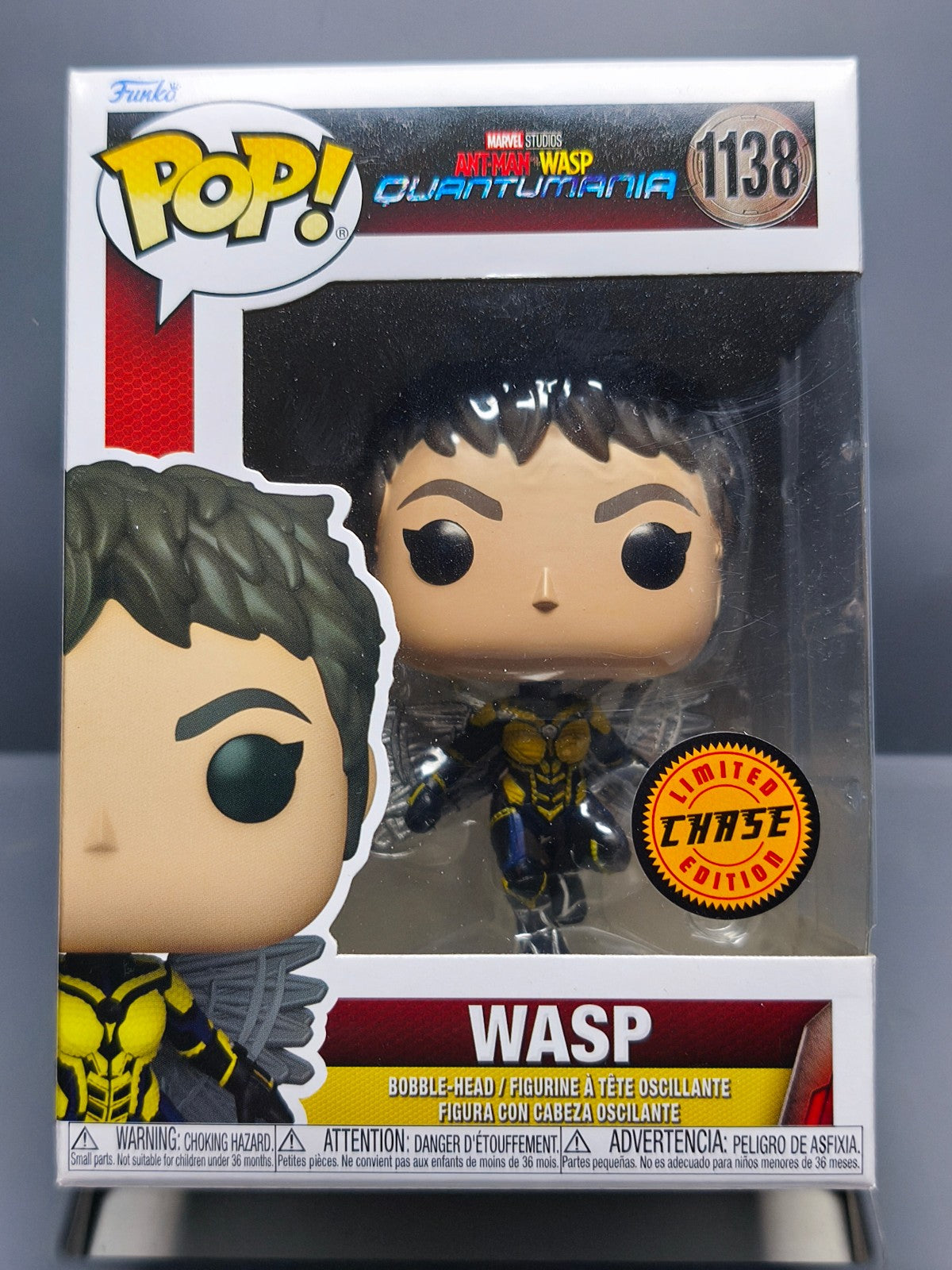 Funko Pop! Ant-man quantumania  n°1138 La guêpe version chase  (F25)