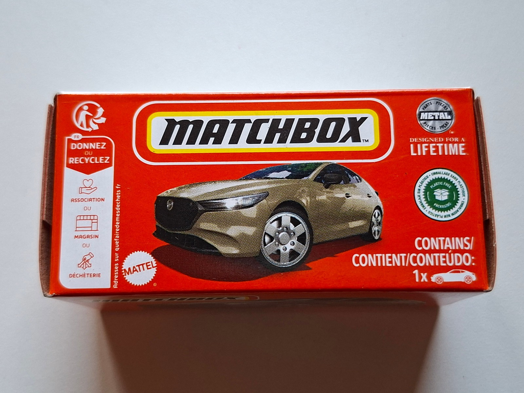 Matchbox 2019 Mazda 3 77/100 (NP32)