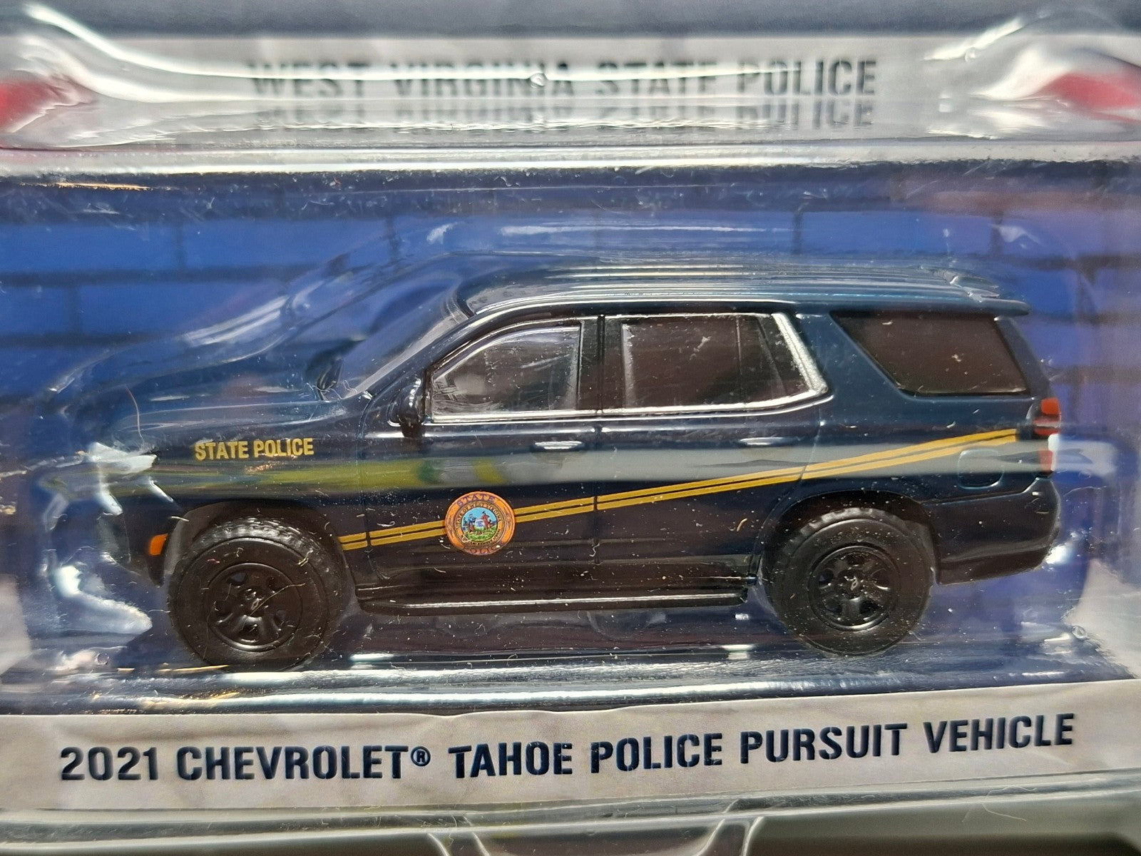 Greenlight 2021 Chevrolet Tahoe Police Pursuit Vehicle West Virginia (NG28)