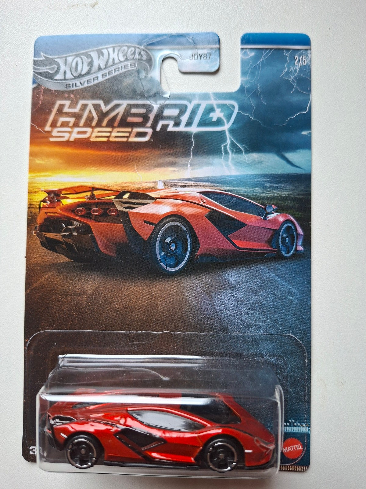 Hot Wheels Set  Hybrid Speed Acura McLaren Porsche Lamborghini  Lot de 5 (NP09)