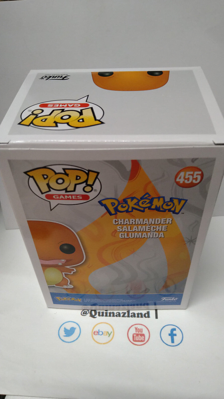 Funko Pop! POKEMON 455 Charmander Salamèche  (FU32)