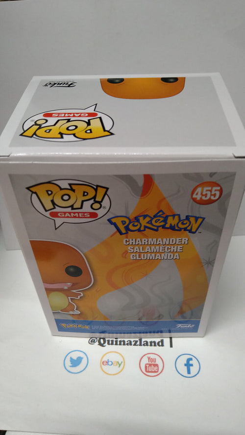 Funko Pop! POKEMON 455 Charmander Salamèche  (FU32)