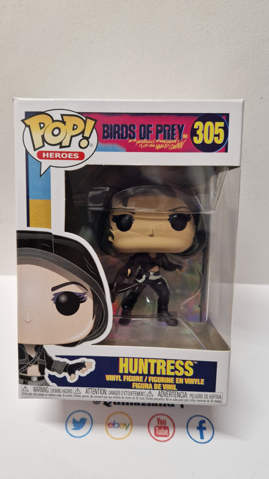 Funko Pop! Birds of prey #305 Huntress (F17)