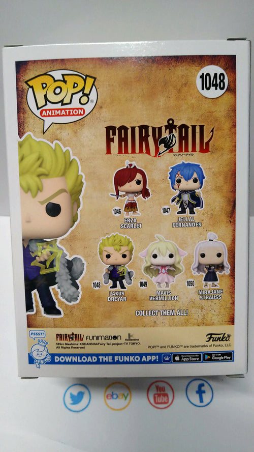 Funko Pop! FAIRY TAIL 1048 Laxus Dreyar (F46)