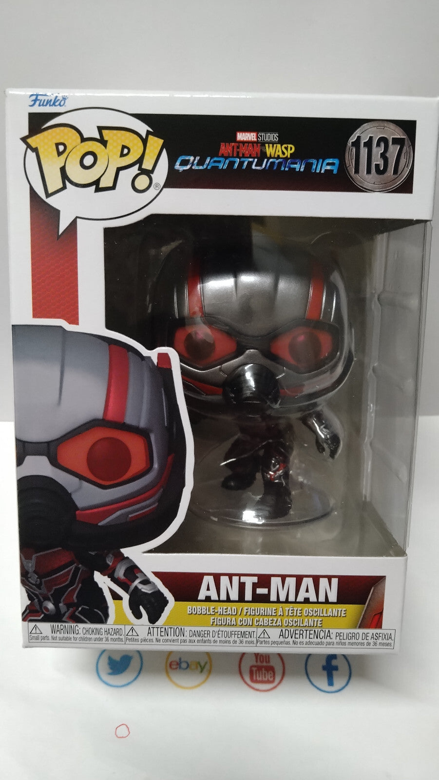 Funko Pop! ANT-MAN : QUANTUMANIA  N° 1137 Ant-Man (FU34)