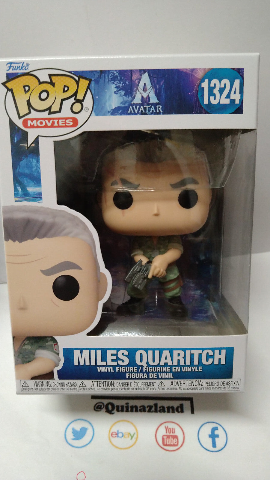 Funko Pop! AVATAR  N° 1324 Miles Quaritch (F30)