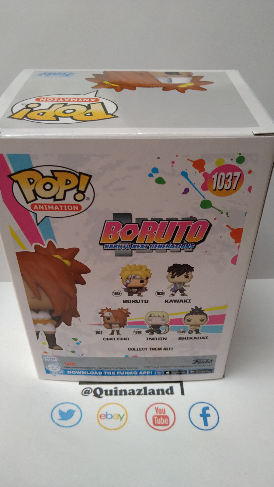 Funko Pop! BORUTO 1037 Cho-Cho (F2)