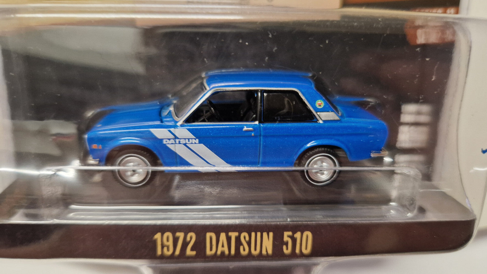 Greenlight Vintage Ad Cars Series 11 1972 Datsun 510 Show it Like it is   (NG40)