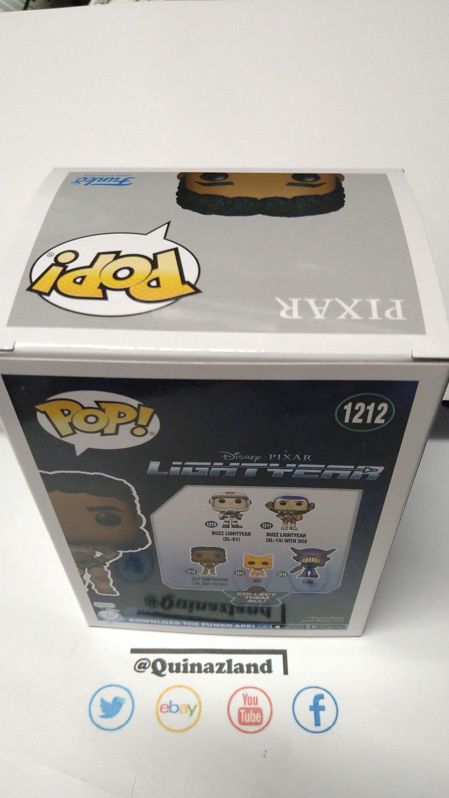 Funko Pop! BUZZ LIGHTYEAR 1212 Izzy Hawthorne Jr. Zap Patrol (FU17)