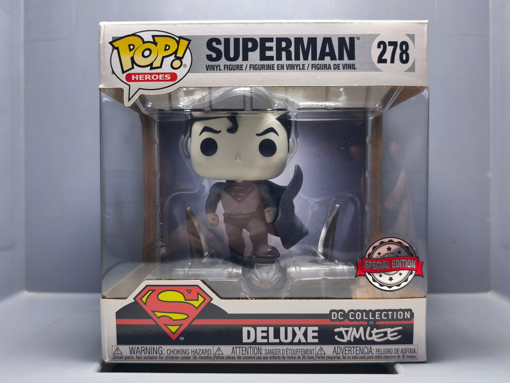 Funko Pop! DC  DELUXE N° 278 Superman Jim Lee SPECIAL EDITION (et)