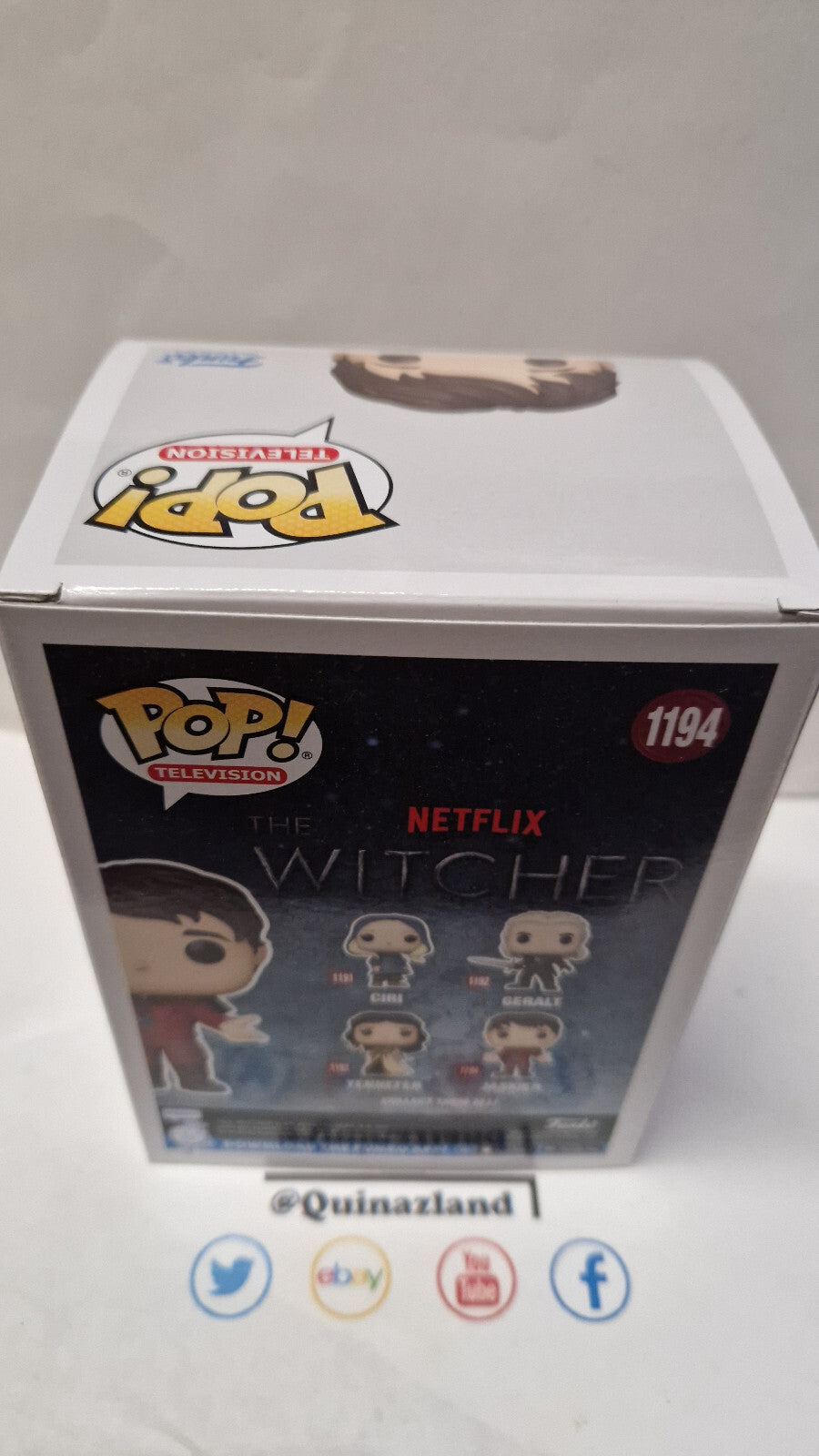 Funko Pop! THE WITCHER #1194 Jaskier Red Outfit (FU02)
