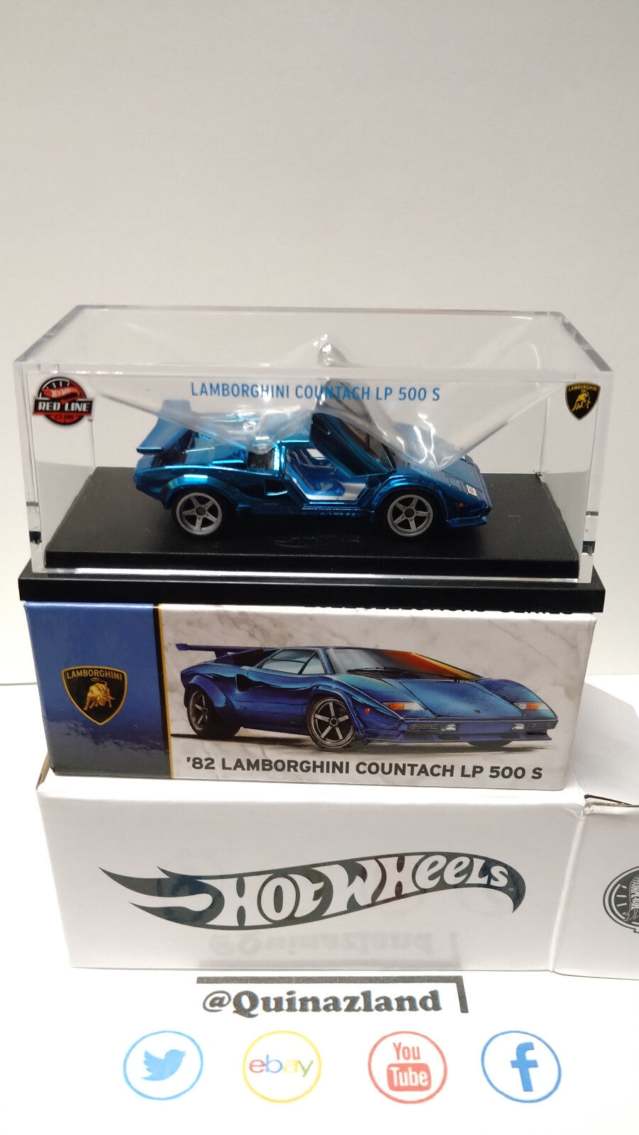 Hot Wheels 2022 RLC 82 Lamborghini countach LP 500 S   (CP11)