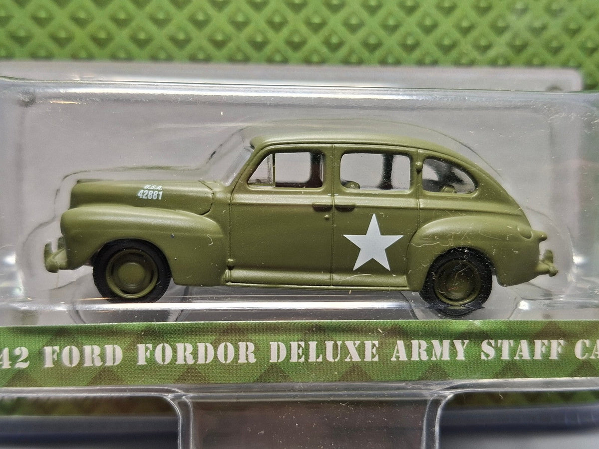 Greenlight Battalion 64 Series 4 1942 Ford Fordor Deluxe Army Staff Car  (NG29)