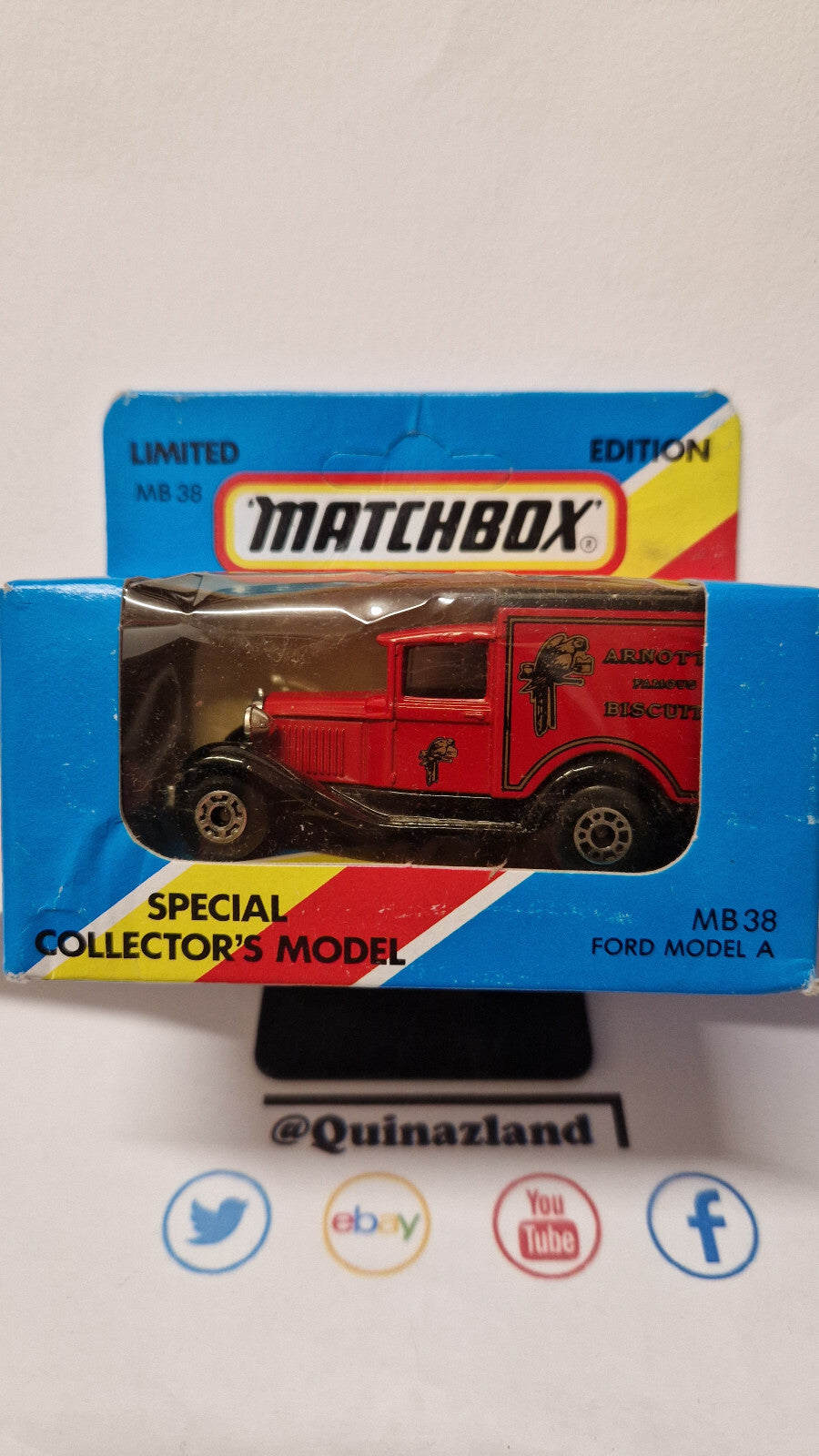 Matchbox Australie arnott's biscuits Ford model A   (CP09)