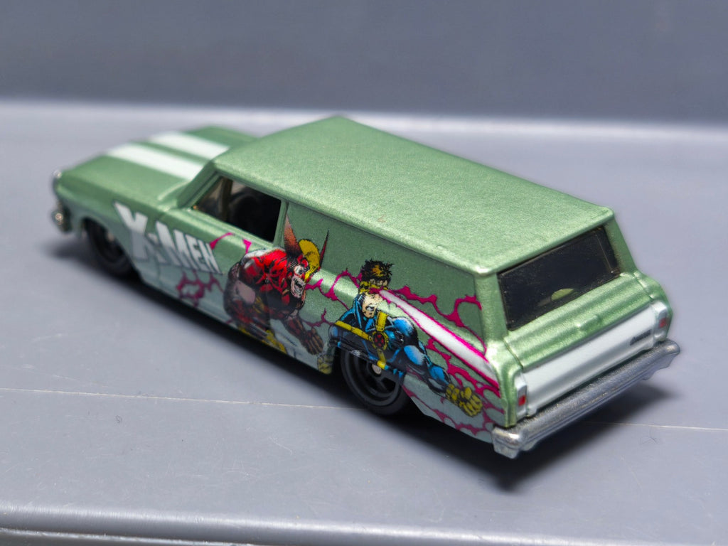 Hot Wheels X-Men 64 Chevy Nova Delivery    (A38)
