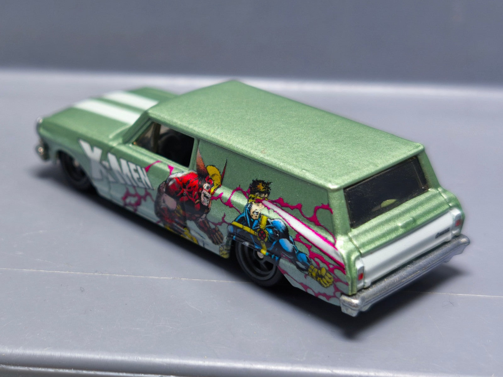 Hot Wheels X-Men 64 Chevy Nova Delivery    (A38)