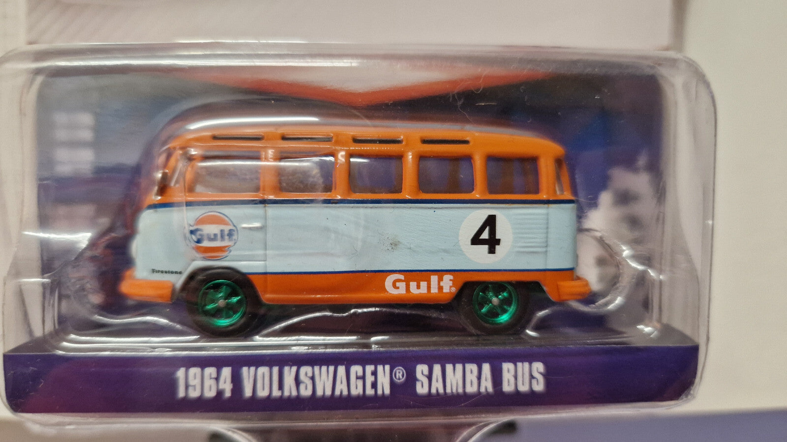 Greenlight  chase Club V-Dub série 16 1964 volkswagen samba bus     (NG25)